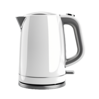 White Electric Kettle Ai Generative png