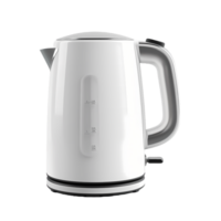 White Electric Kettle Ai Generative png