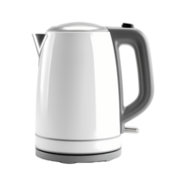 White Electric Kettle Ai Generative png