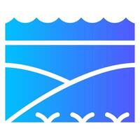Machair gradient icon vector
