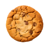 cookie with choco chip no background AI GEnerative png