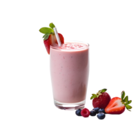 smoothie no background  ai generative png