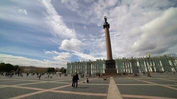 Saint-Petersburg, 2019 - Palace Square in Saint-Petersburg video