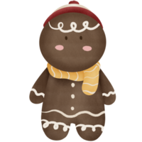 mignonne Noël pain d'épice png