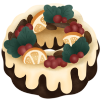 süß Weihnachten Kuchen png