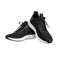 AI Generative pair of sneaker shoes on transparent background PNG image