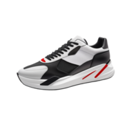 AI Generative  3d sneaker shoes isolated on transparent background PNG image
