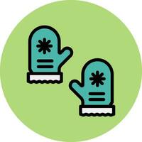 Mitten Vector Icon Design Illustration