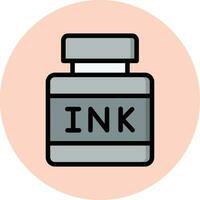 Ink Vector Icon Design Illustration