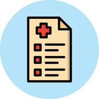 Health Check Vector Icon Design Illustration