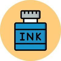 Ink Vector Icon Design Illustration