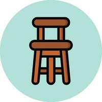 Bar Stool Vector Icon Design Illustration