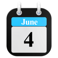 Symbol Kalender 3d Rendern png