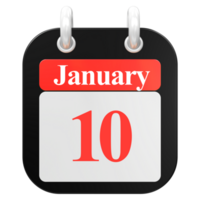 icoon kalender 3d renderen png