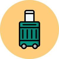 Luggage Vector Icon Design Illustration