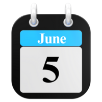 Symbol Kalender 3d Rendern png