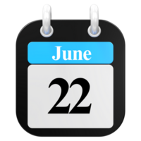 Symbol Kalender 3d Rendern png