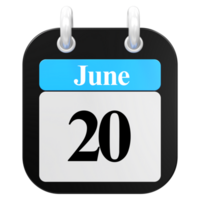 Symbol Kalender 3d Rendern png