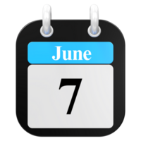 Symbol Kalender 3d Rendern png