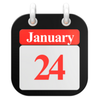 icon calendar 3D Rendering png