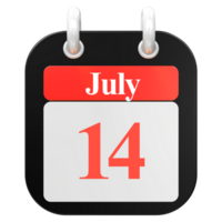 Symbol Kalender 3d Rendern png