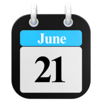 icon calendar 3D Rendering png