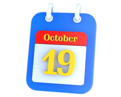 icoon kalender 3d renderen png