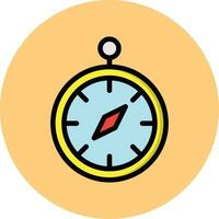 Chronometer Vector Icon Design Illustration