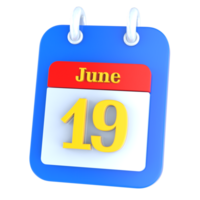 icoon kalender 3d renderen png