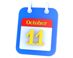 icon calendar 3D Rendering png