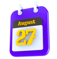 calendar 3D day icon png