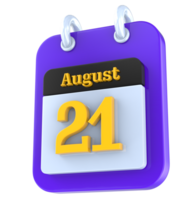 Kalender 3d Tag Symbol png