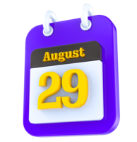 calendar 3D day icon png