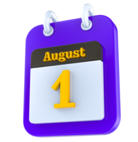 calendar 3D day icon png