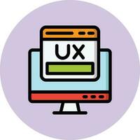 Ux Vector Icon Design Illustration