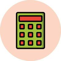 Calculator Vector Icon Design Illustration