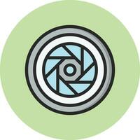 Diafragma Vector Icon Design Illustration