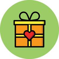 Gift Box Vector Icon Design Illustration