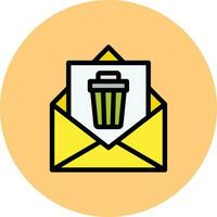 Trash Vector Icon Design Illustration