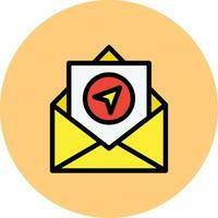 Send Mail Vector Icon Design Illustration