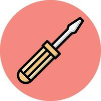 Screwdriver Vector Icon Design Illustration