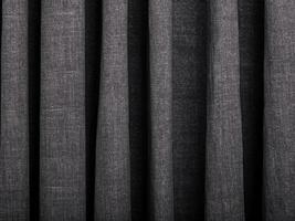 close up curtain texture background. photo