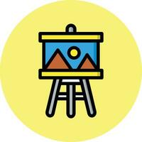 Art Gallery Vector Icon Design Illustration