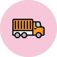 Delivery Truck Vector Icon Design Illustration