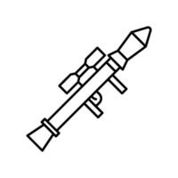 Rocket launcher icon vector design templates simple and modern