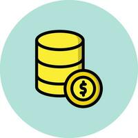 Dollar Vector Icon Design Illustration