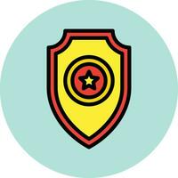 Shield Vector Icon Design Illustration