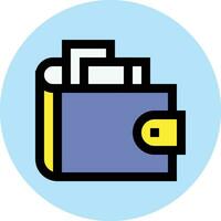 Wallet Vector Icon Design Illustration