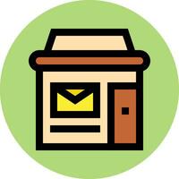 Cargo Post Office Vector Icon Design Illustration