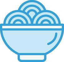 Spaghetti Vector Icon Design Illustration